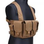 airsoft - Vesta Chest Rig Tactical PÍSKOVÁ